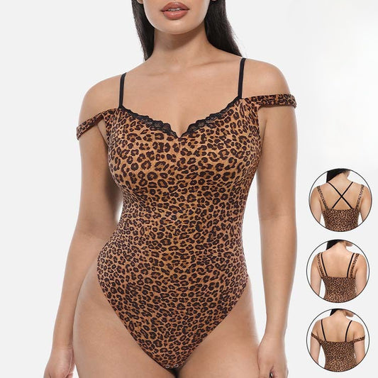 Leopárdmintás, duplapántos body – A vad csábítás új szintje