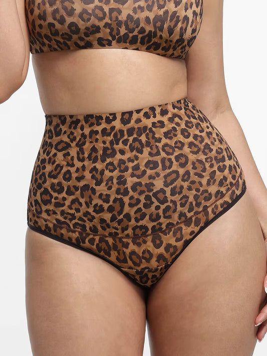 Leopárdmintás, hasformáló tanga – Láthatatlan kényelem, vadító nőiesség